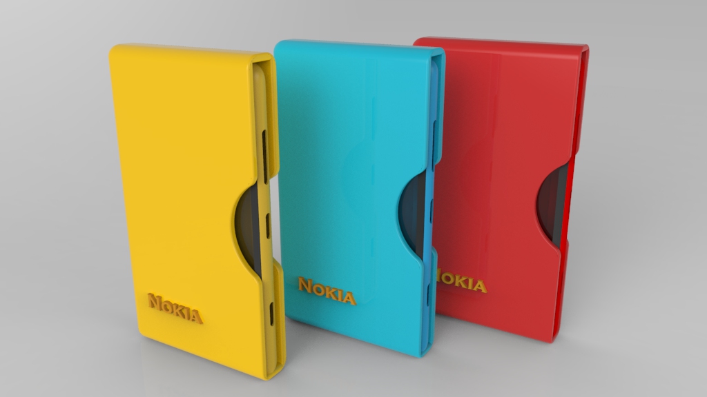 诺基亚lumia6的包装袋设计
